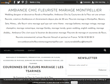 Tablet Screenshot of ambiancechic.fr